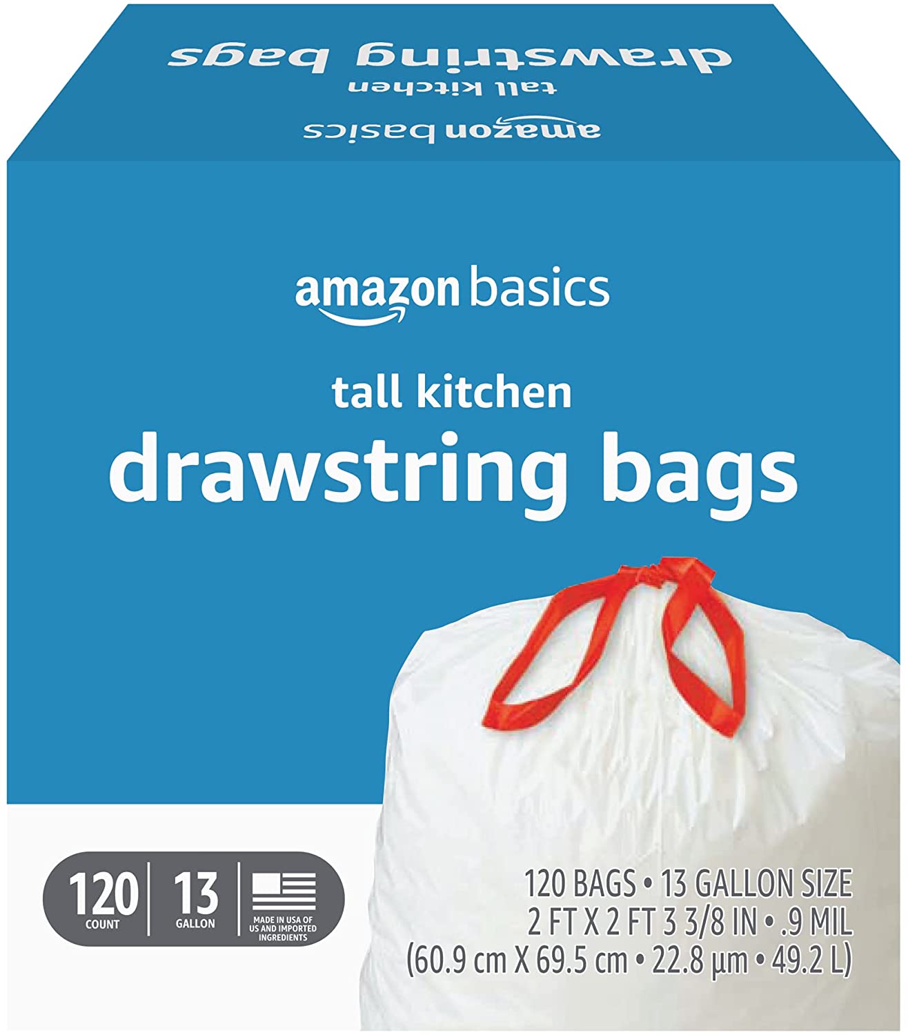 Basics Sandwich Storage Bags, 300 Count (Previously Solimo)